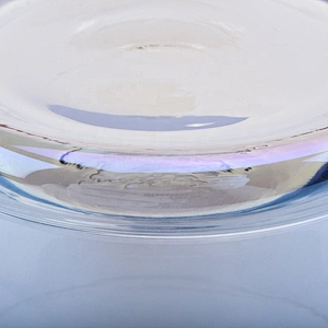 403ML Ion plating Glass Candle Jar for Decor
