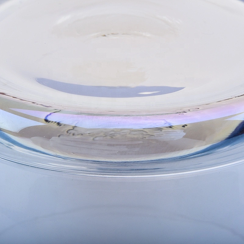 403ML Ion plating Glass Candle Jar for Decor