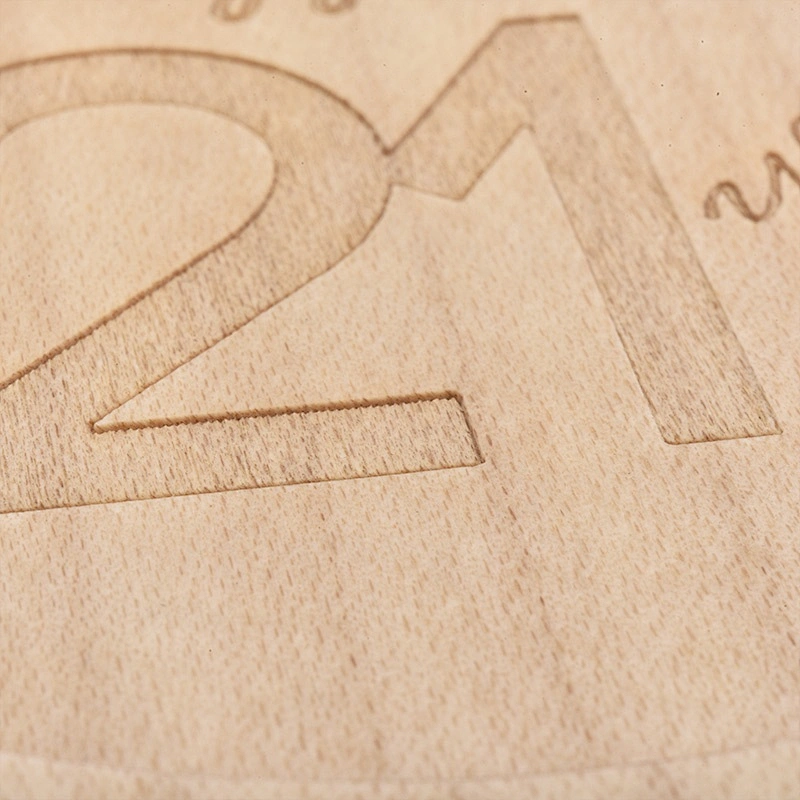 Custom logo printing wooden lid for candle jar wholesales
