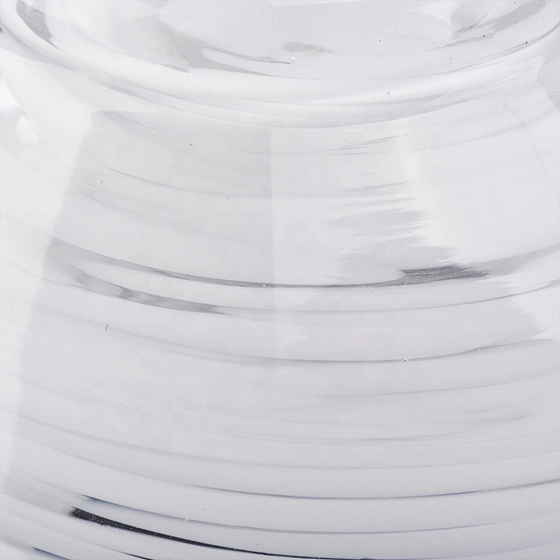 Clear soy wax Glass Candle container home Decor