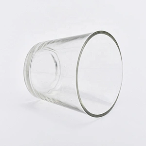 20oz V shape scented wax glass candle holders