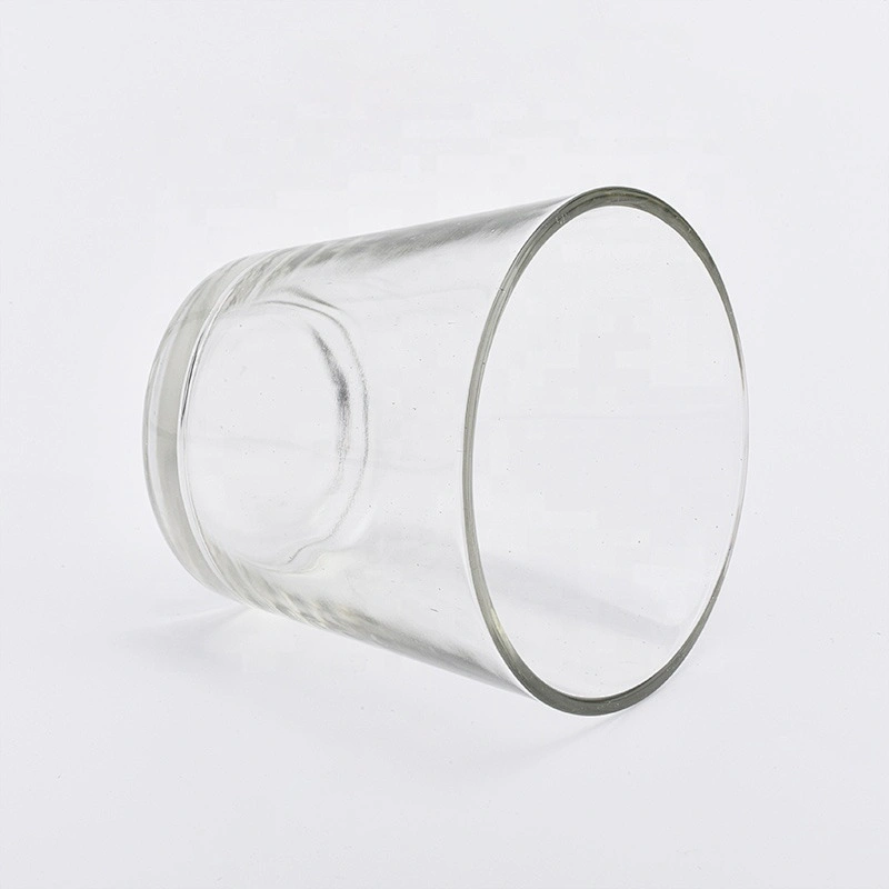 20oz V shape scented wax glass candle holders