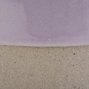 ceramic candle jar purple curved bottom candle holder 12oz
