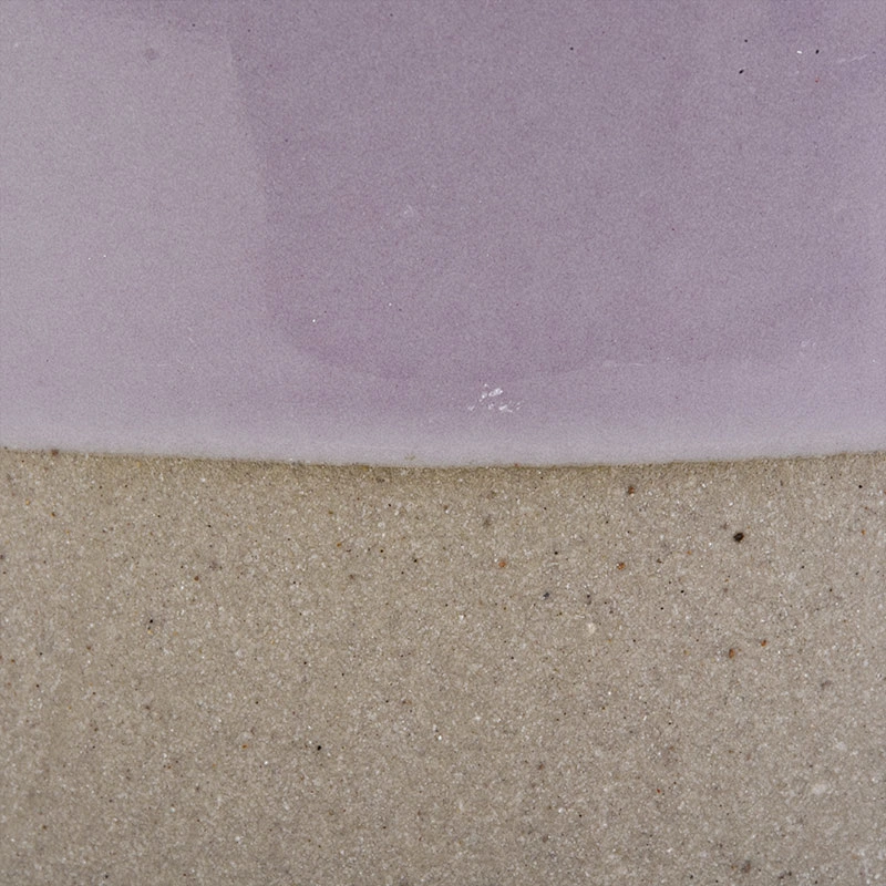 ceramic candle jar purple curved bottom candle holder 12oz