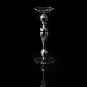 Glass candlesticks crystal globe candle holder borosilicate glass home decor