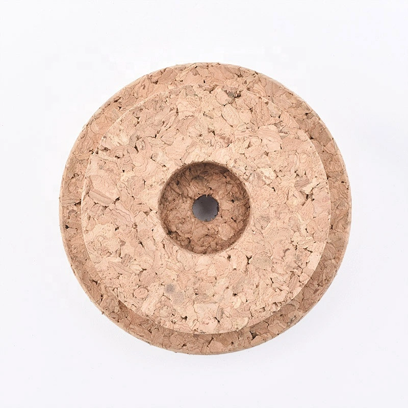 Custom round wooden lid for cork bottle tin wholesales