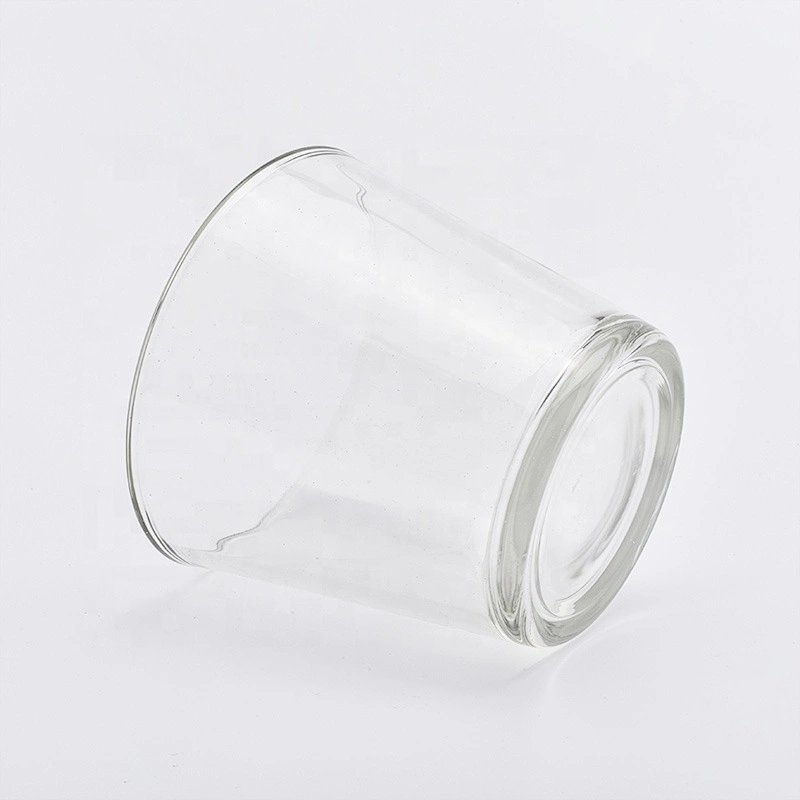 20oz V shape scented wax glass candle holders