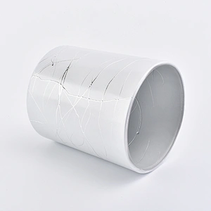 Cylinder glass candle holders for home decoration in bulk