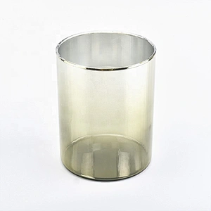 Luxury candle jar scented glass candle vessel wholesales