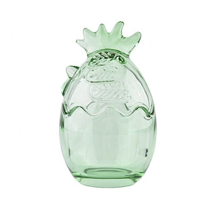 egg design glass tealigt candle holders