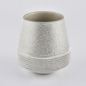 Customized ceramic candle jars for luxury brands