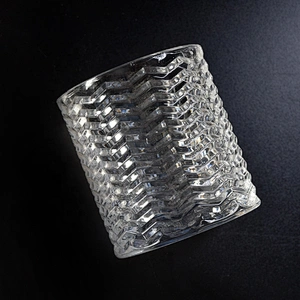 Clear votive Glass Candle holder home Decor