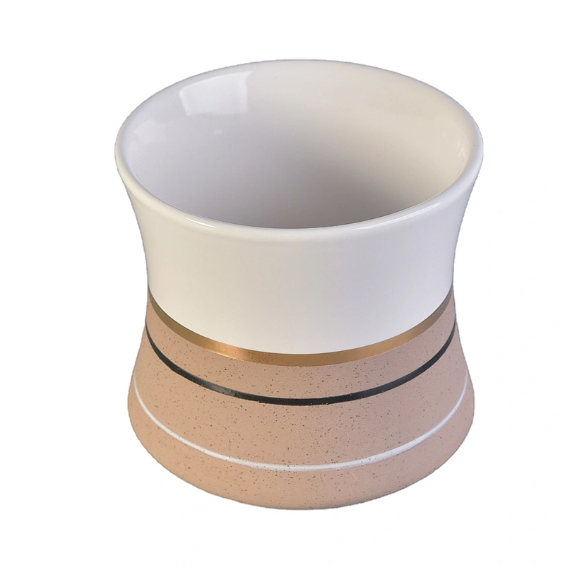 Sunny Custom decorative amber ceramic candle holder