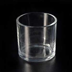 119ml crystal candle holder plain glass home decoration wholesale