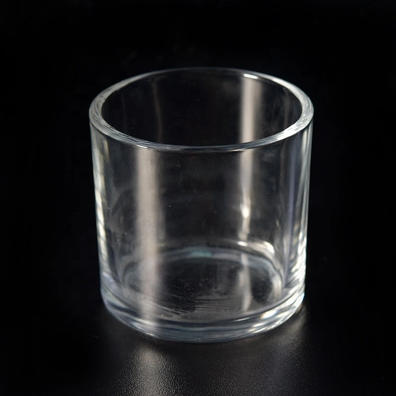 119ml crystal candle holder plain glass home decoration wholesale