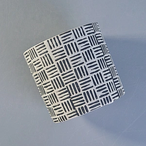 Elegant glazed custom ceramic votive candle jar candle holders home decorative use