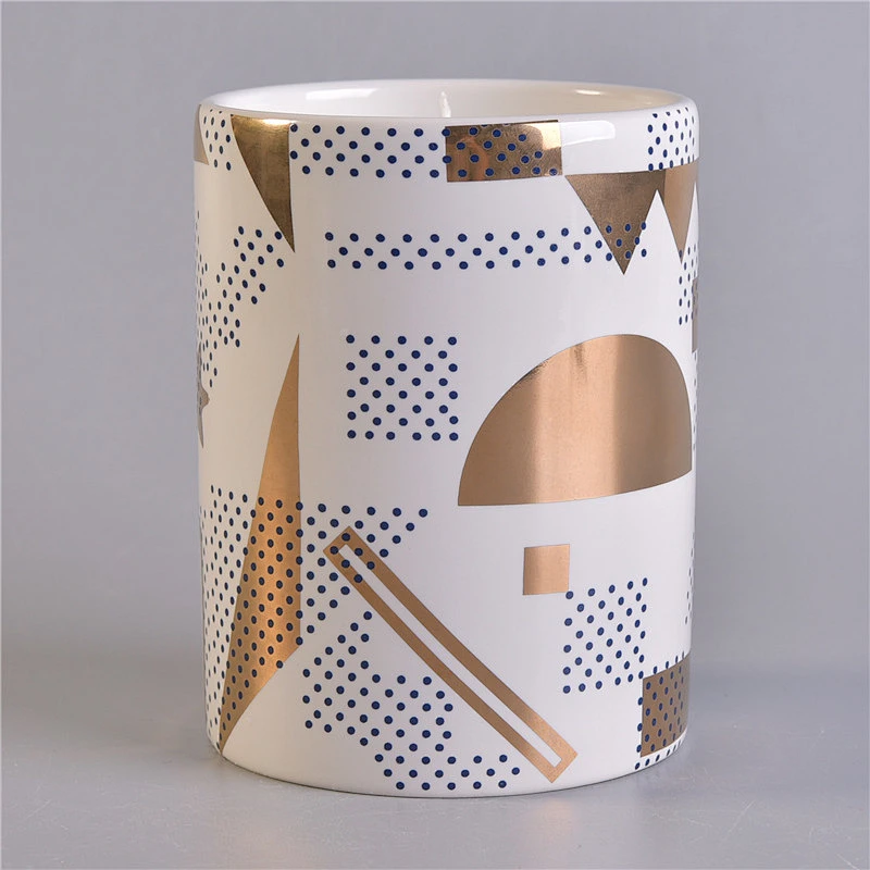 Sunny Glassware design ceramic candle holder for home fragrance