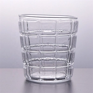OEM Empty personalized candle container tea light glass scented candle holder party decoration in bulk