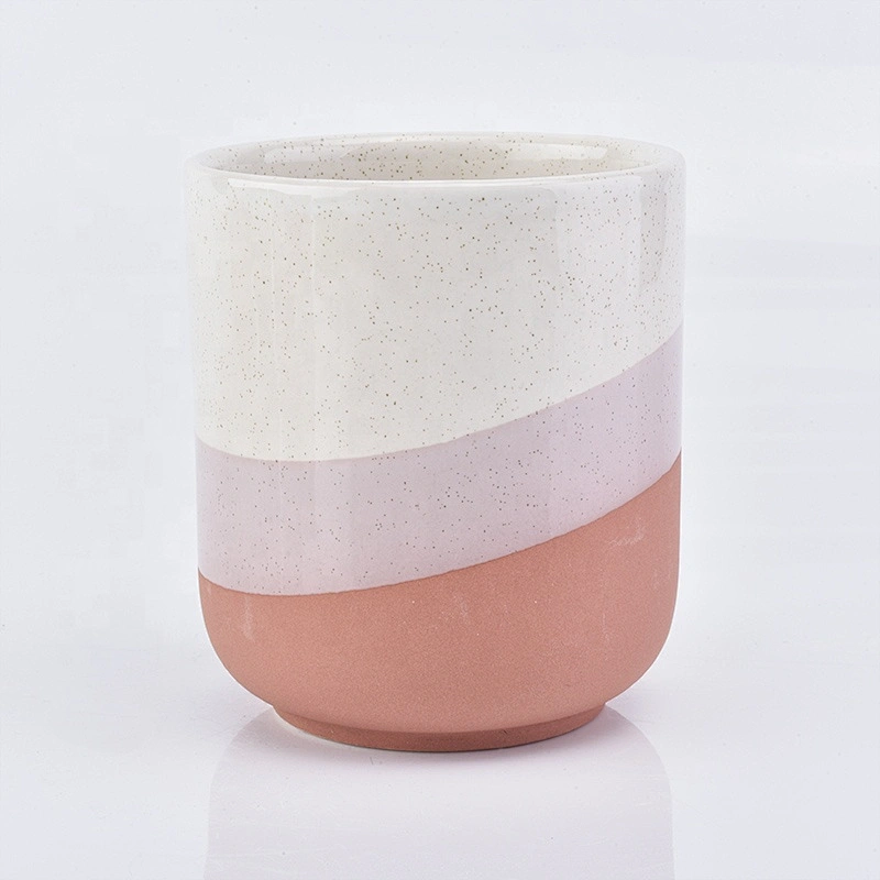 Colorful ceramic candle candlestick votive candle holder for home decor