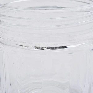 Cylinder striped crystal candle container tealight glass candles holder wedding decoration wholesales