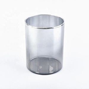 Antique electroplated glass candle holders home decor wholesale