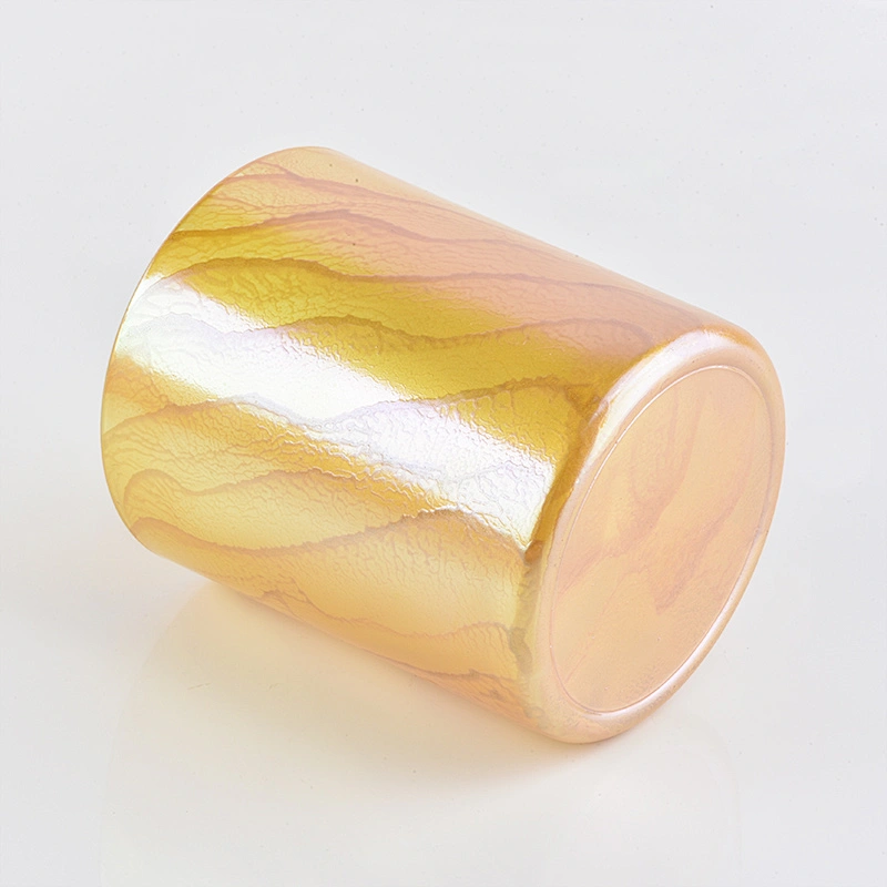 Round Colorful Glass Candle Holder Decorative Votive Candle Holder For Home Decor