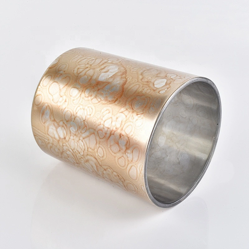 Customized cylinder candle vessel votive glass candles jars scented wedding decor wholesales