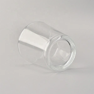 225ml Clear Glass Candle Holders Home Decor
