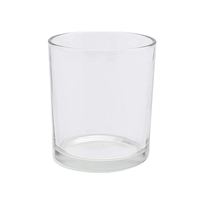 Popular Classic clear tealight glass candle jars 8oz 10oz