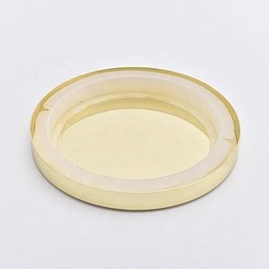 mirror metal lids for candle holders electroplating color caps for glass containers wholesales