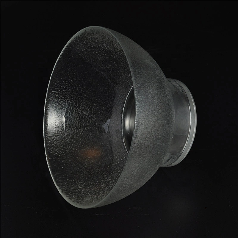 Footed matt glass candle holders home decoration wholesale