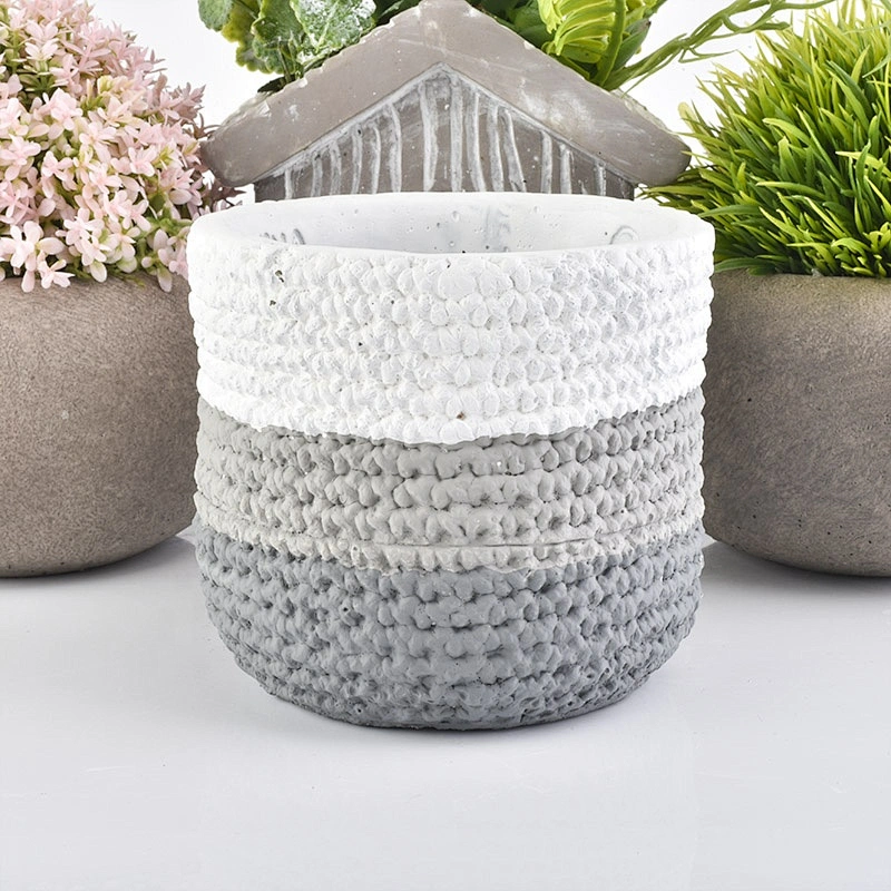 8oz 10oz 12oz custom concrete pots for candle making