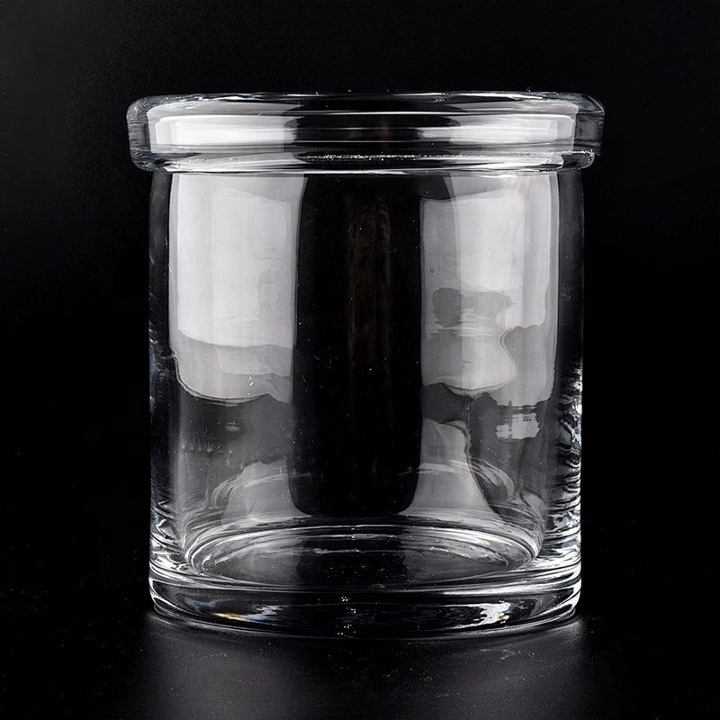 10oz 12oz Cylinder empty tealight Luxury glass candle jar