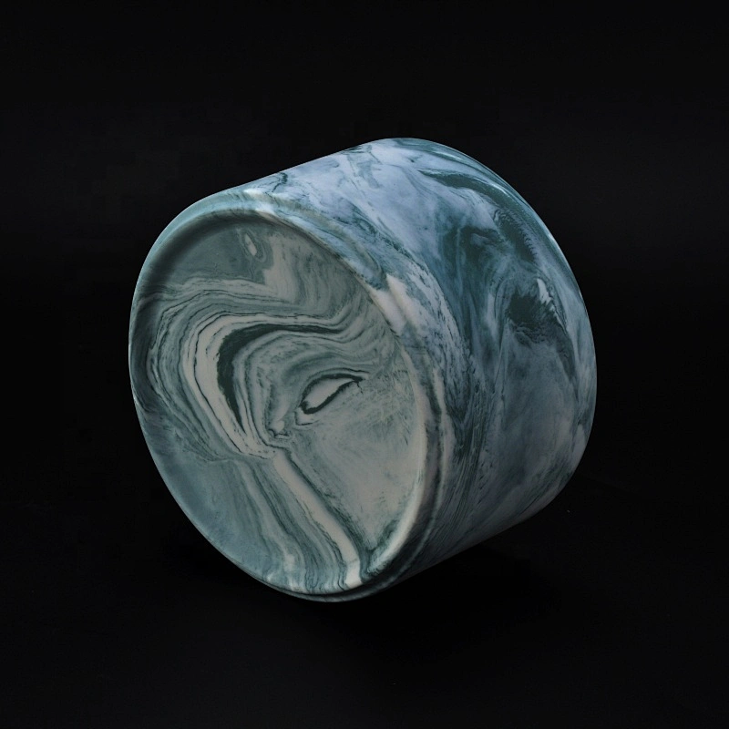 Home decoration hurricane ceramic candle holder
