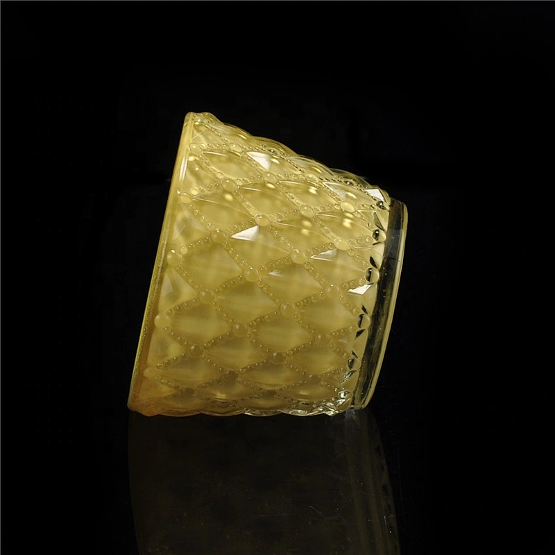 Wholesales tealight gold luxury candle glass tumbler