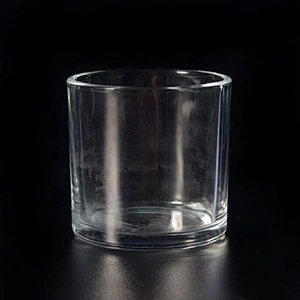 119ml crystal candle holder plain glass home decoration wholesale