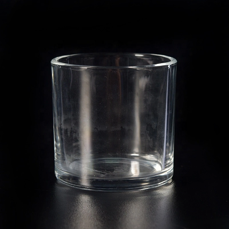 119ml crystal candle holder plain glass home decoration wholesale
