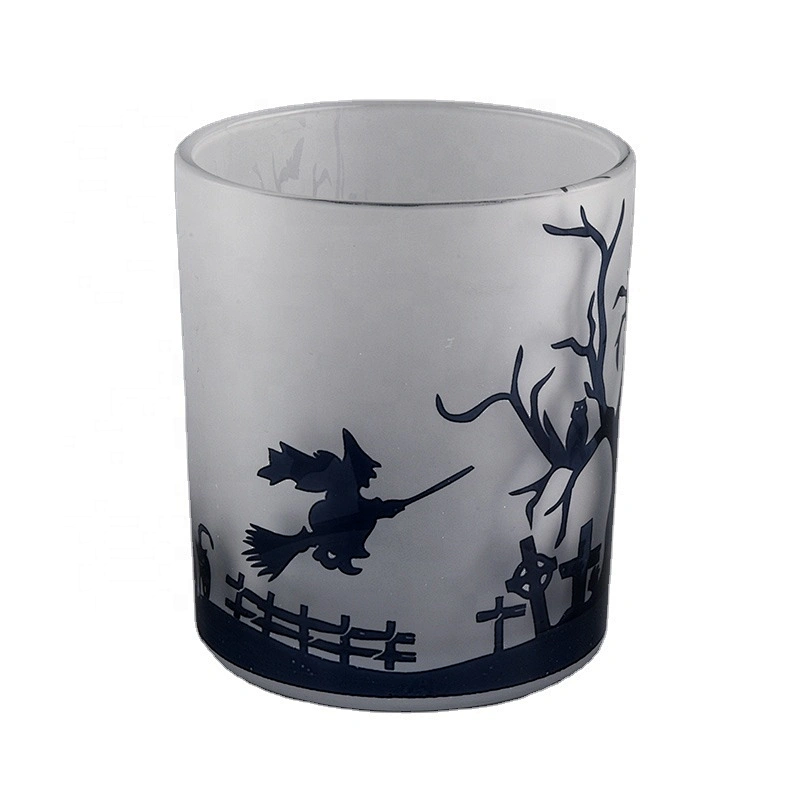 8oz wholesale glass candle vessels