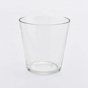 10oz Clear Glass Candle Holder  Home Decor Wholesales