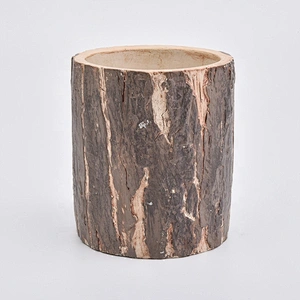 Cylinder concrete candle holders wholesales