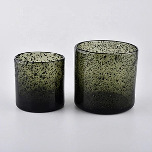 Factory price wholesales custom logo glass candle holders 6oz 8oz 10oz