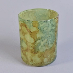 Sunny new design Luxury glass candle jar holder 10oz 20oz