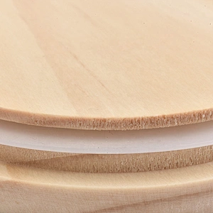 natural wooden lid for glass candle jars candle accessory