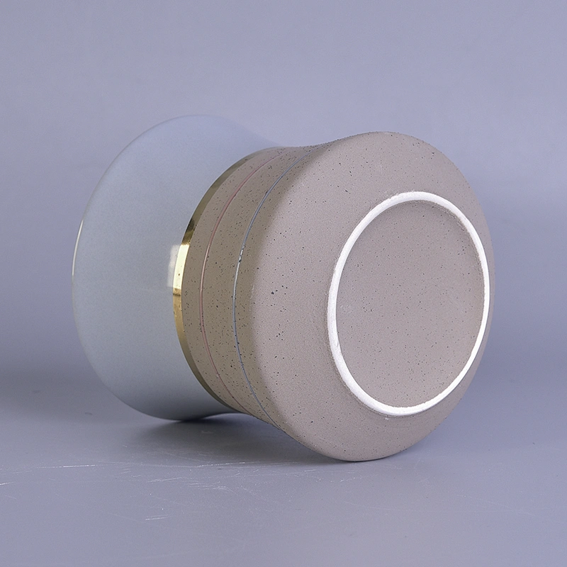 10oz 12oz Wholesales Custom matte ceramic candle jars