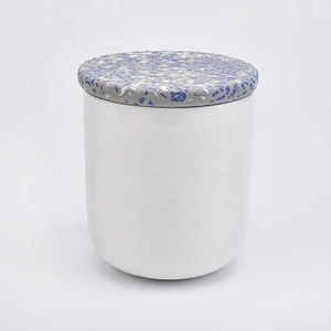 Suppliers Custom round cement lids for candle jars