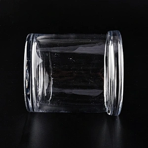 10oz 12oz Cylinder empty tealight Luxury glass candle jar