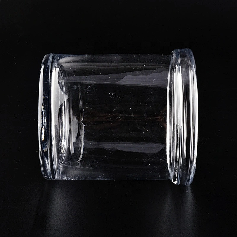10oz 12oz Cylinder empty tealight Luxury glass candle jar