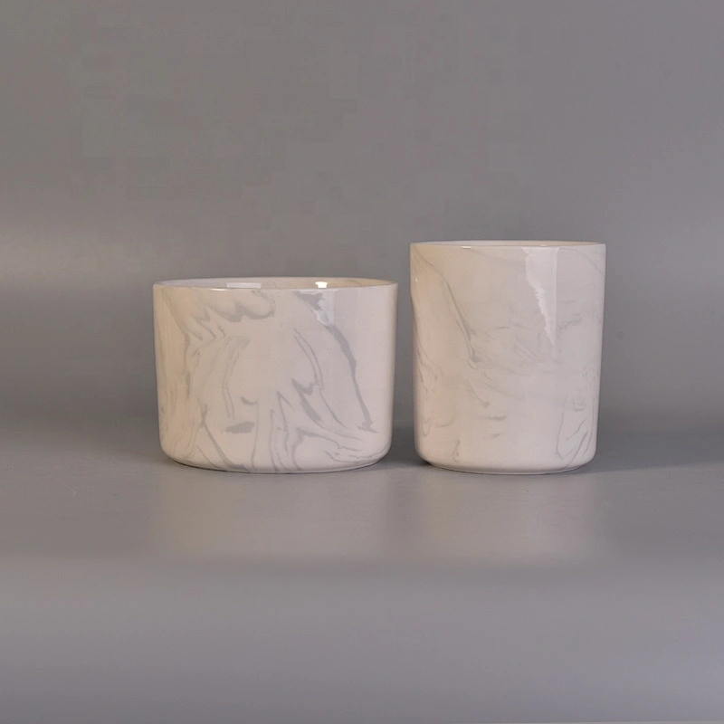 Frosted ceramic candlestick candle vessel wholesales