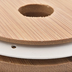 bamboo lid for candle jar wholesales