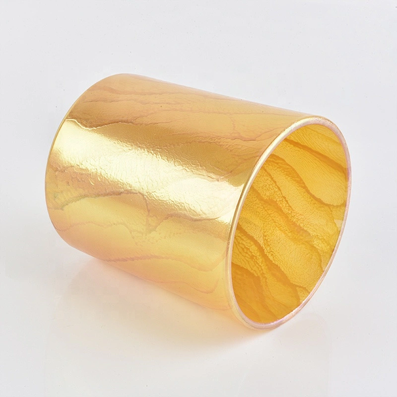 luxury decorative glass candle jar supplier